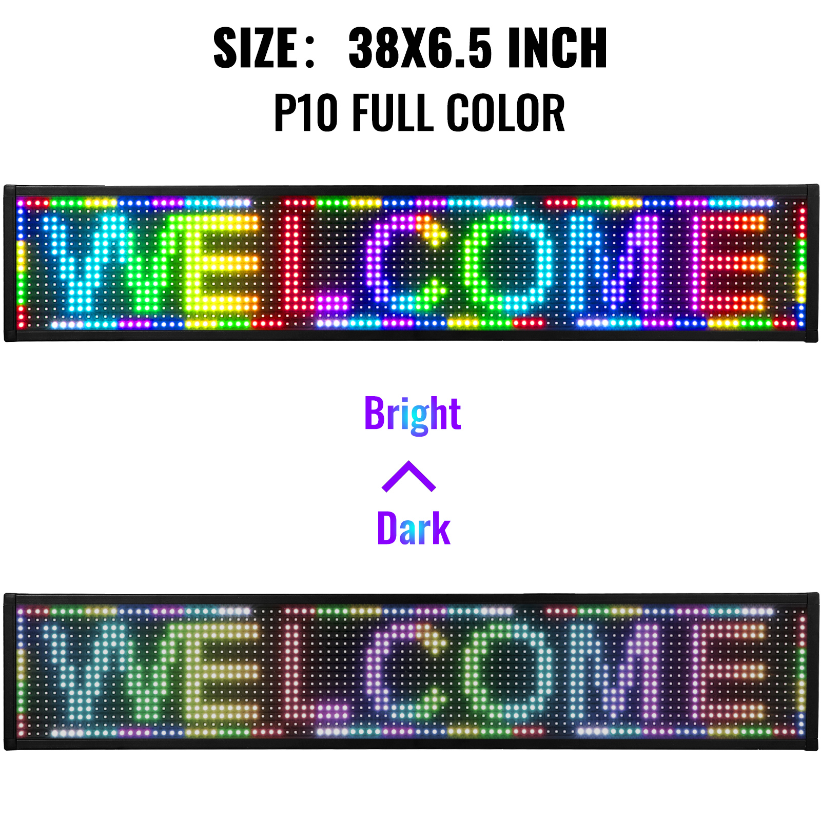 Qolr Pro 3x38 Outdoor LED Sign