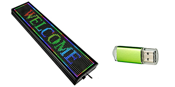 VEVOR 40 x 8 дюймов светодиодный прокручивающийся знак цвет 10 мм светодиодная подсветка знак светодиодный цифровой бейдж прокручивающийся дисплей доска программируемый магазин знак рекламная доска