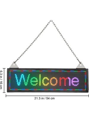 VEVOR LED Scrolling Sign, 21