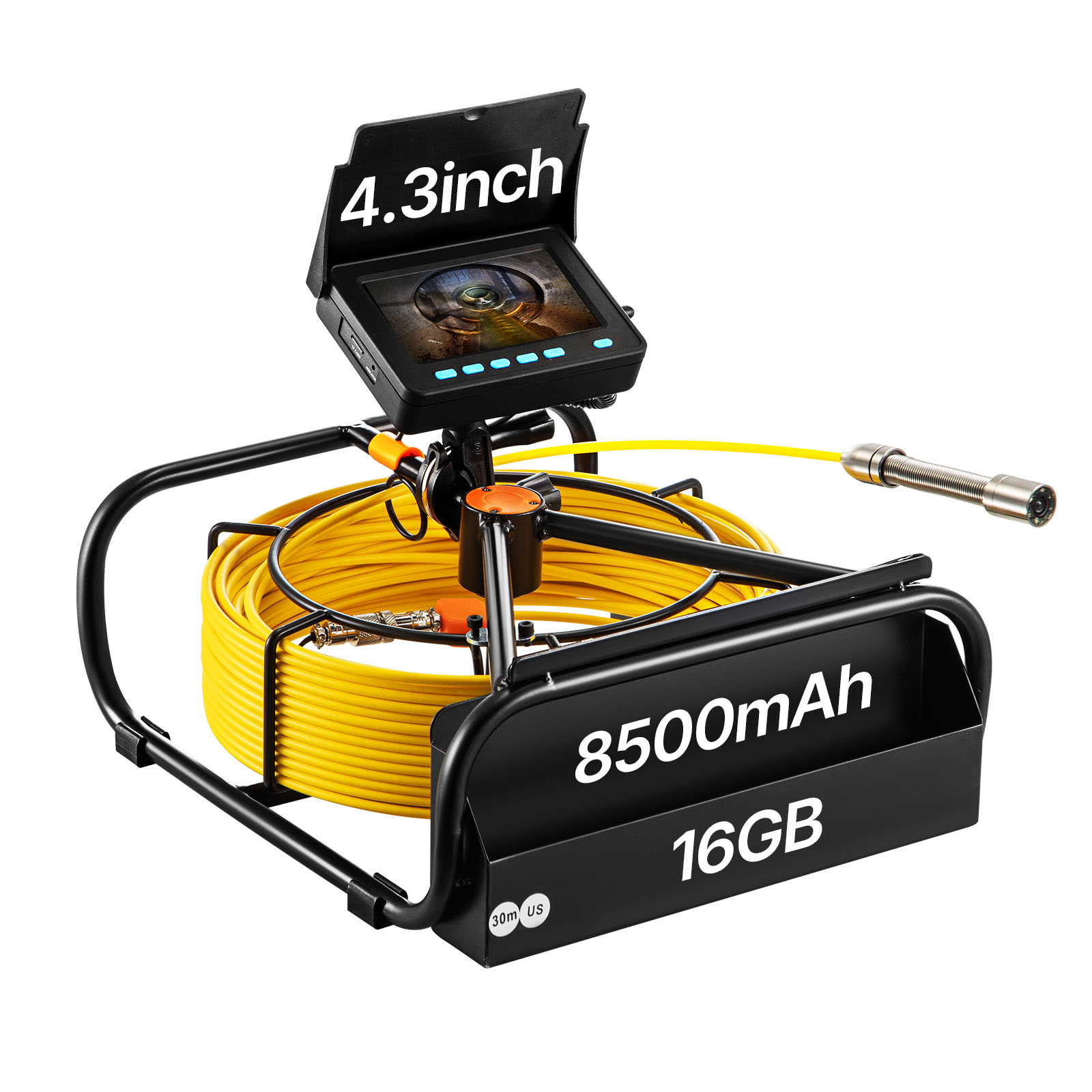 Underwater Sewer Drain Pipe Wall Inspection Camera 20M 30m 50m Replacement Cable