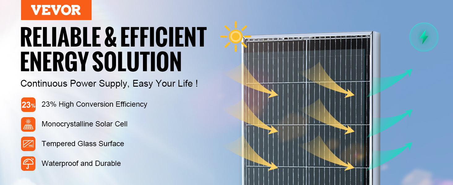 200W SunPower Flexible Solar Panel Kit With 20A MPPT Controller And Bluetooth