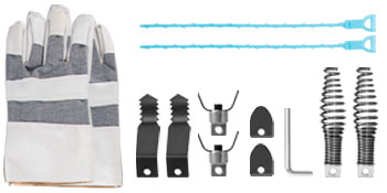 100' x 3/8" Drain Cleaner 370W Drain Cleaning Machine W/Cutter