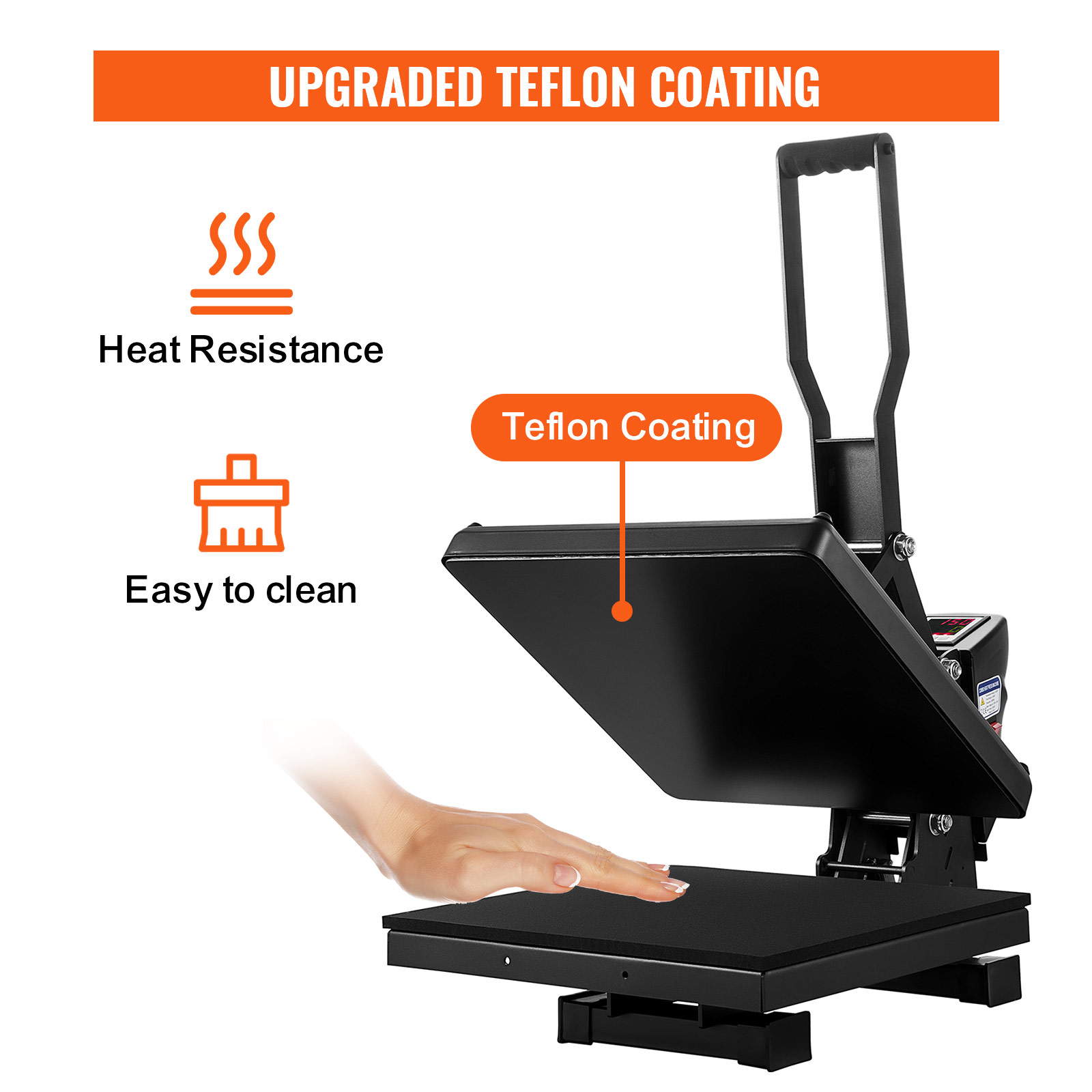  Customer reviews: TUSY Heat Press Machine, 15x15 inch Heat  Press for t Shirts, Fast Heating for Heat Sublimation and Heat Vinyl  Transfer