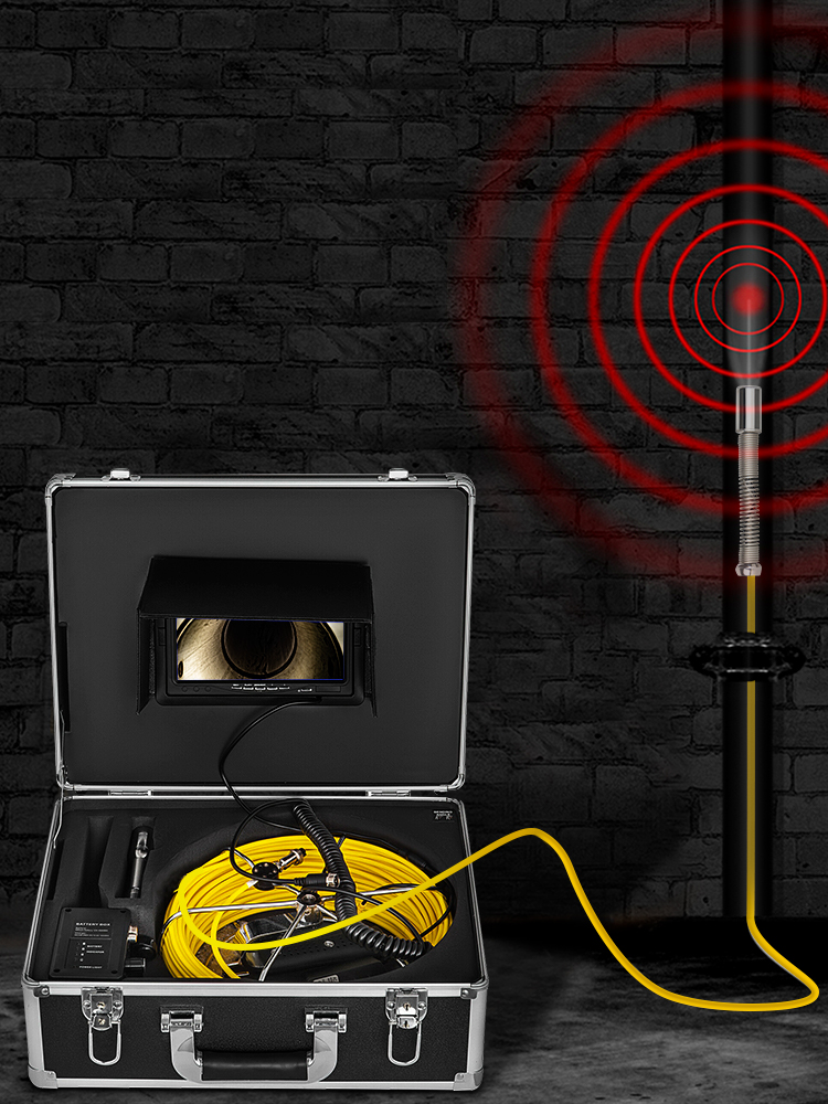 Monitor kamery zobrazujúci jasný inšpekčný obraz