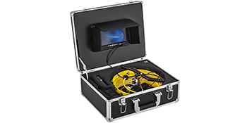 VEVOR 30M Sewer Inspection Video Camera 7” Monitor Pipeline Inspection Camera Drain Camera Industrial Endoscope HD DVR Recorder with 8GB Card