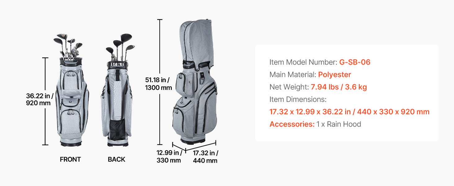 golfbag fuld visning