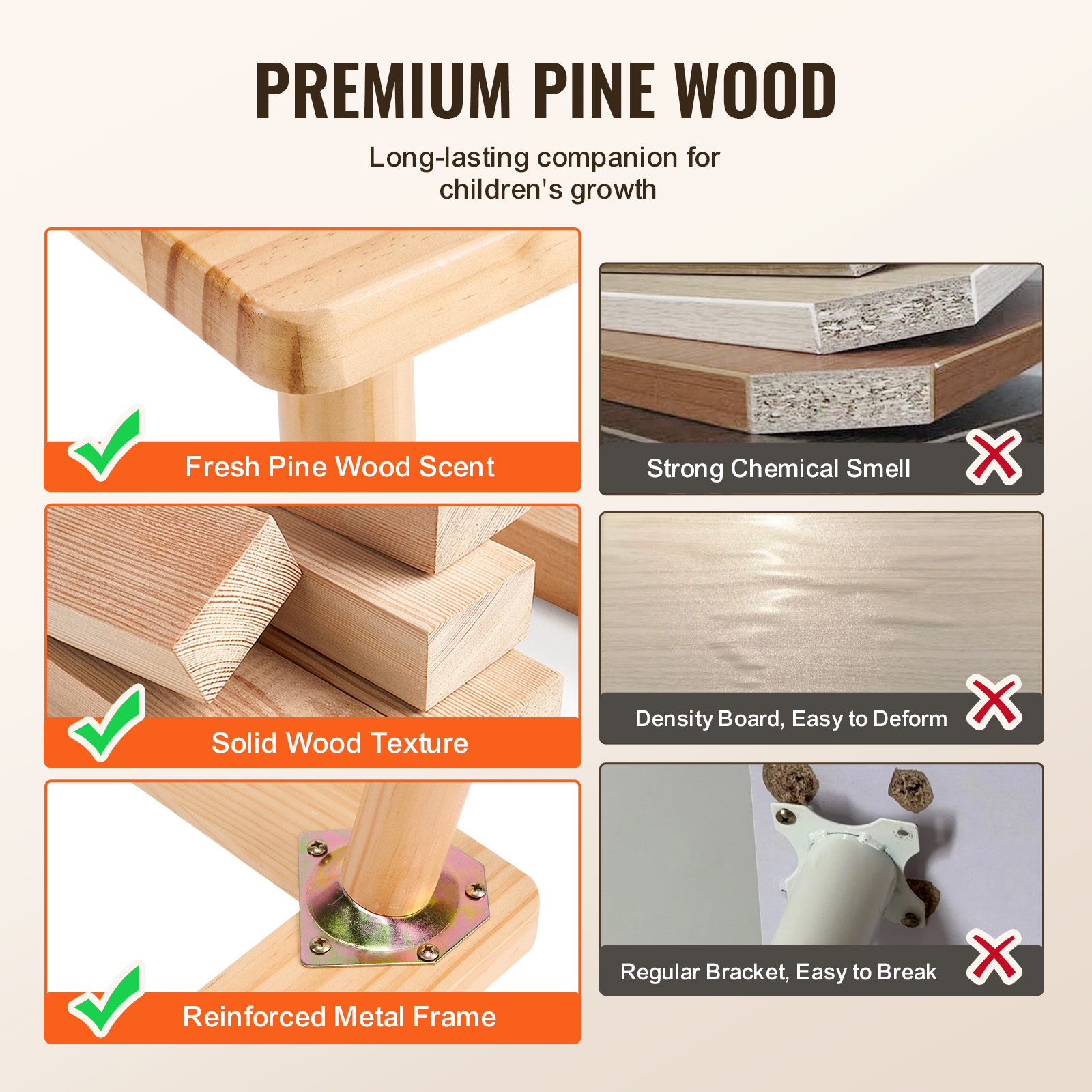 Uimoso Kids Sensory Table Indoor Wooden Play Sand Water Table w/ Double-Sided - Picture 29 of 49