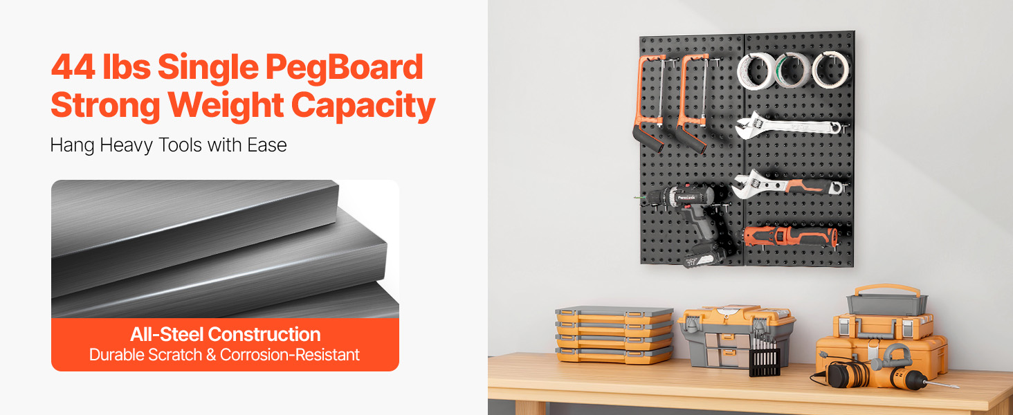 strong load bearing pegboard