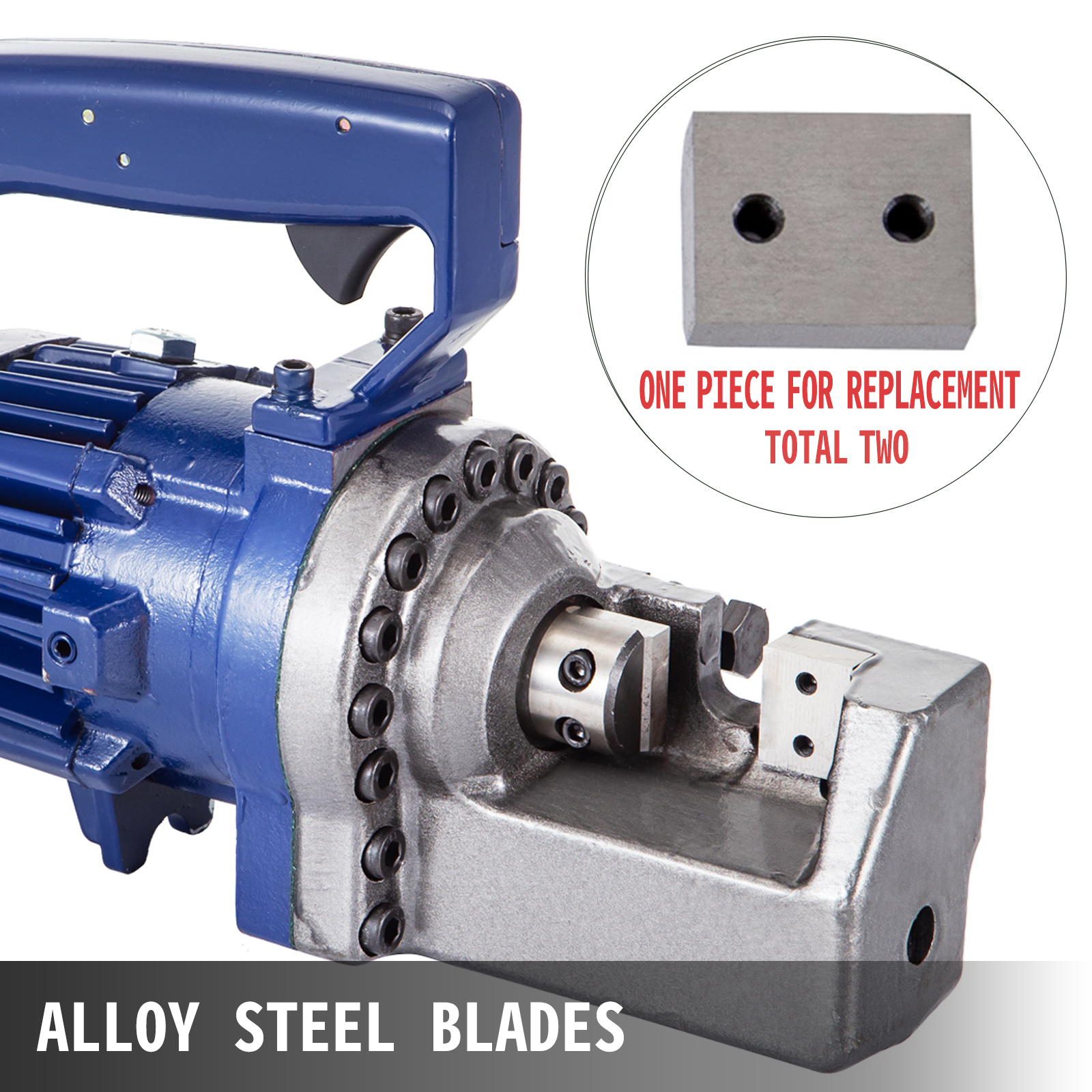 VEVOR RC20 Electric Rebar Cutter, 420 mm, Electric Hydraulic Rebar