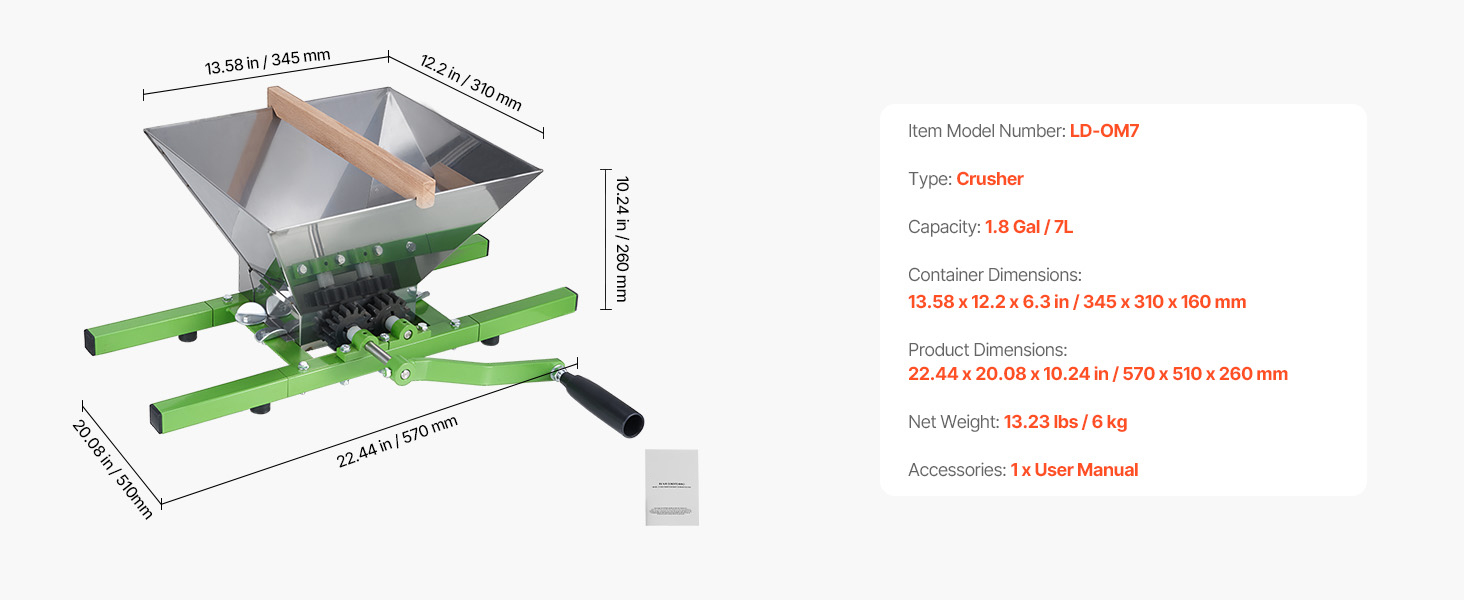 Fruit Wine Press A100 1.11w