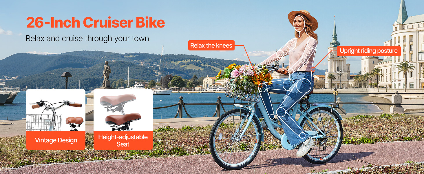 cruiser fiets lifestyle rit