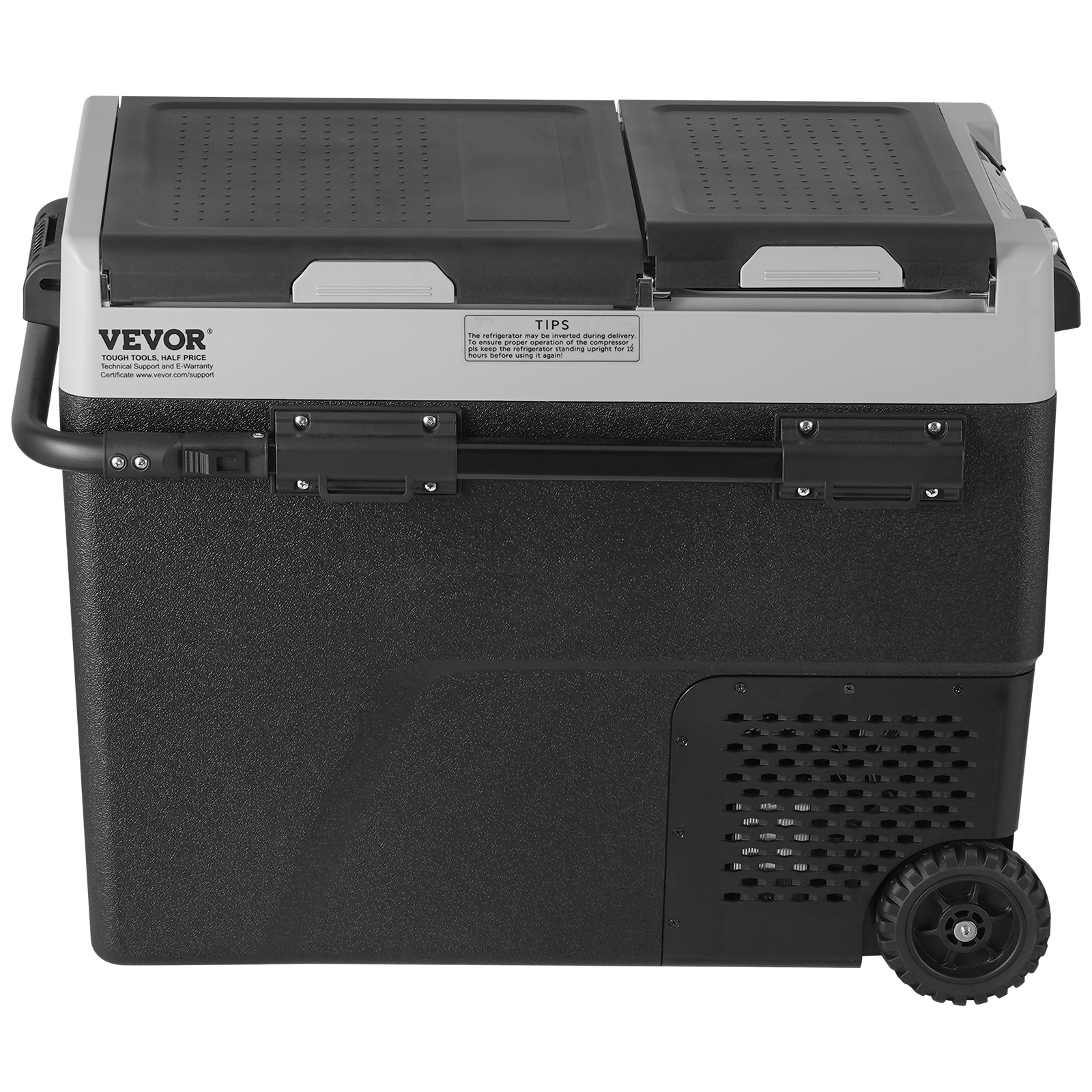 VEVOR 15/30/35/40/45/115L Portable Car Refrigerator Freezer Compressor Dual Zone