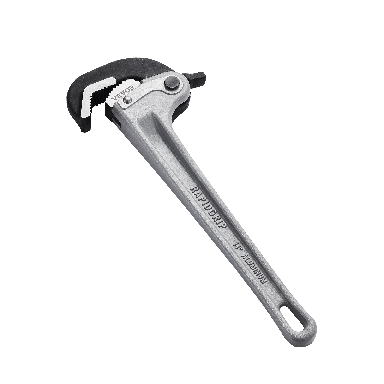 VEVOR Aluminum Straight Pipe Wrench 24/18/14/48/10 in Adjustable Plumbing Wrench