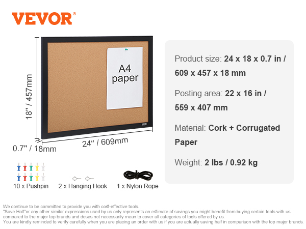 VEVOR White Board Paper, 6x4 ft Dry Erase Whiteboard Paper w