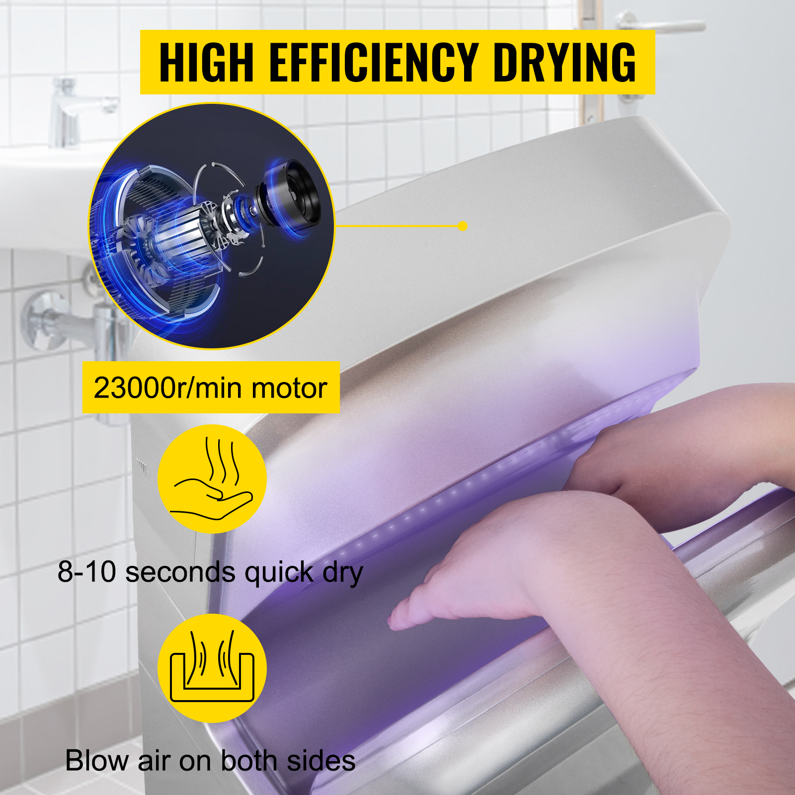 Toallero eléctrico Calentador de toallas de fibra Control de temperatura  inalámbrico inteligente Seguridad Ahorro de energía Secador de toallas de