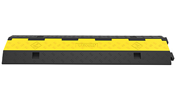 Rubber Cable Ramp,4989 kg Loading,2 Packs 2 Channels