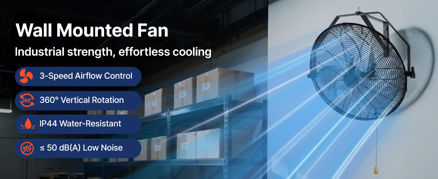 Wall Fan A100 1.4w