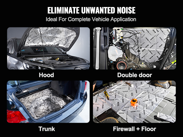 thumbnail image 2 of Siless 50 Mil 52 Sqft Car Sound Deadening Mat - Dampen Road Noise 2 of 4