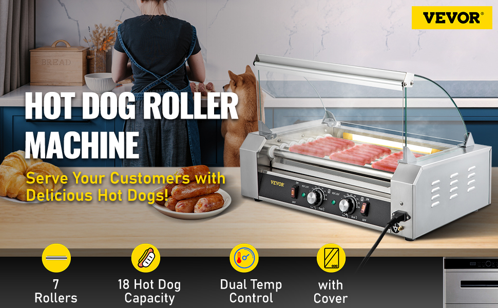 propane hot dog roller