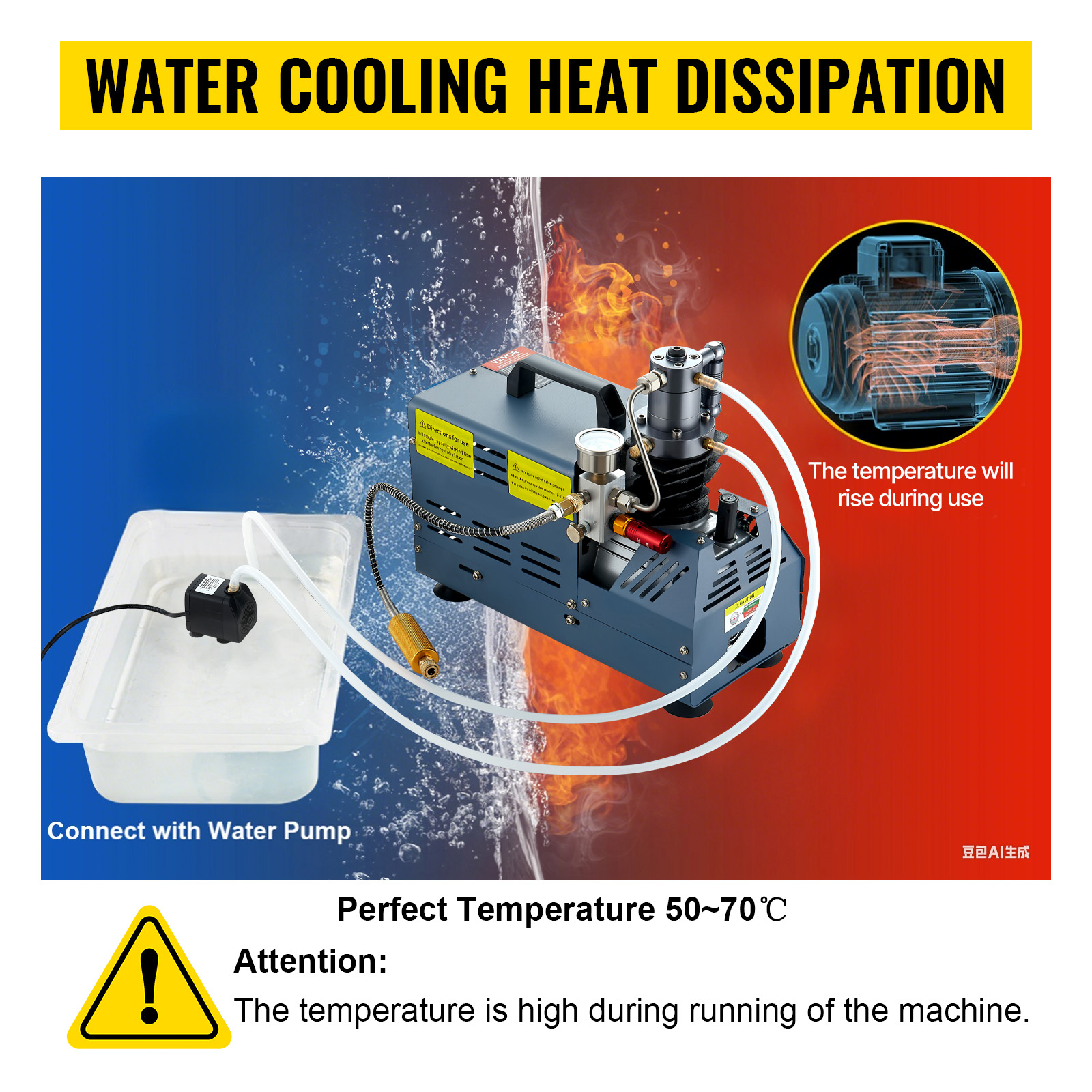 High Pressure Compressor M100 3w