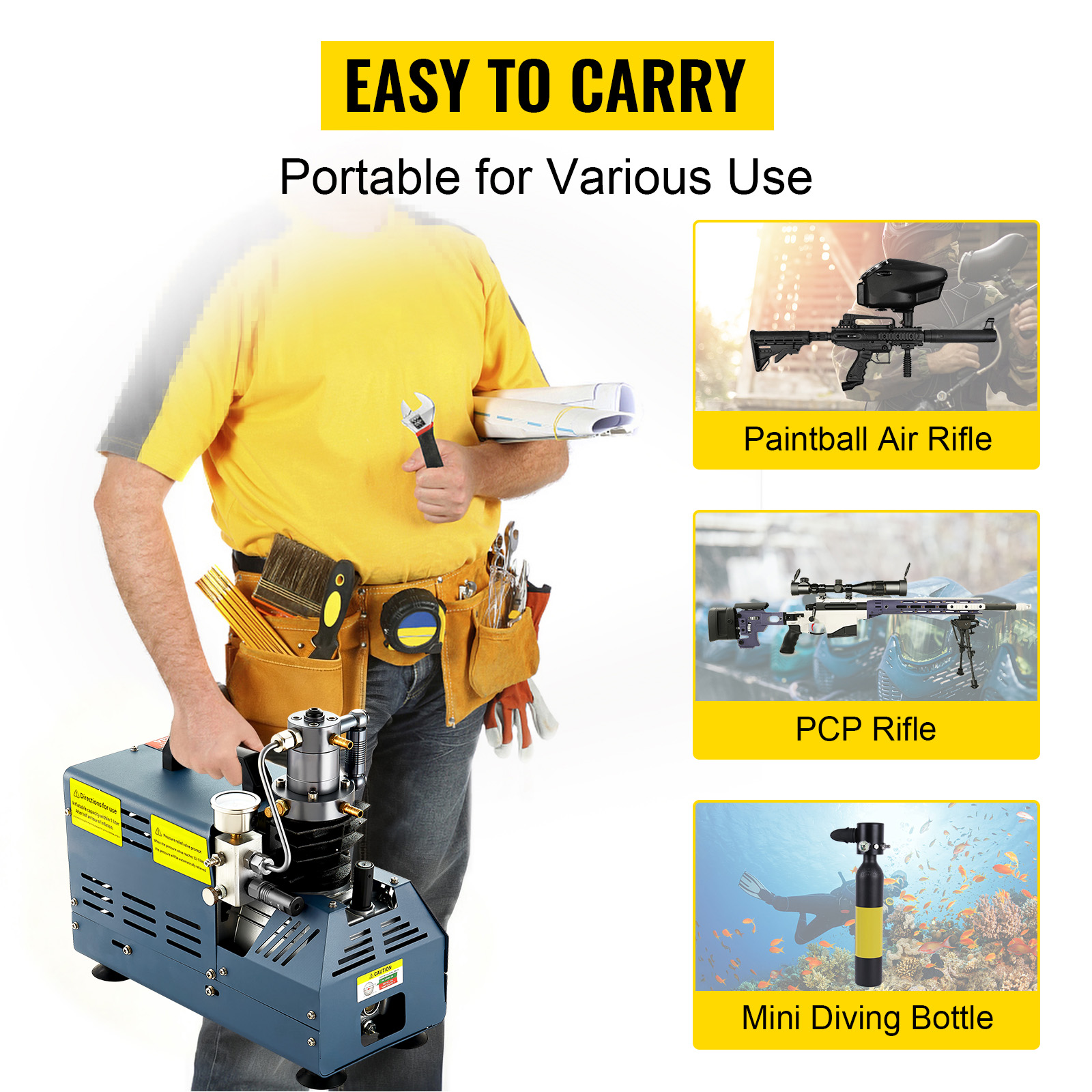 High Pressure Compressor M100 5w