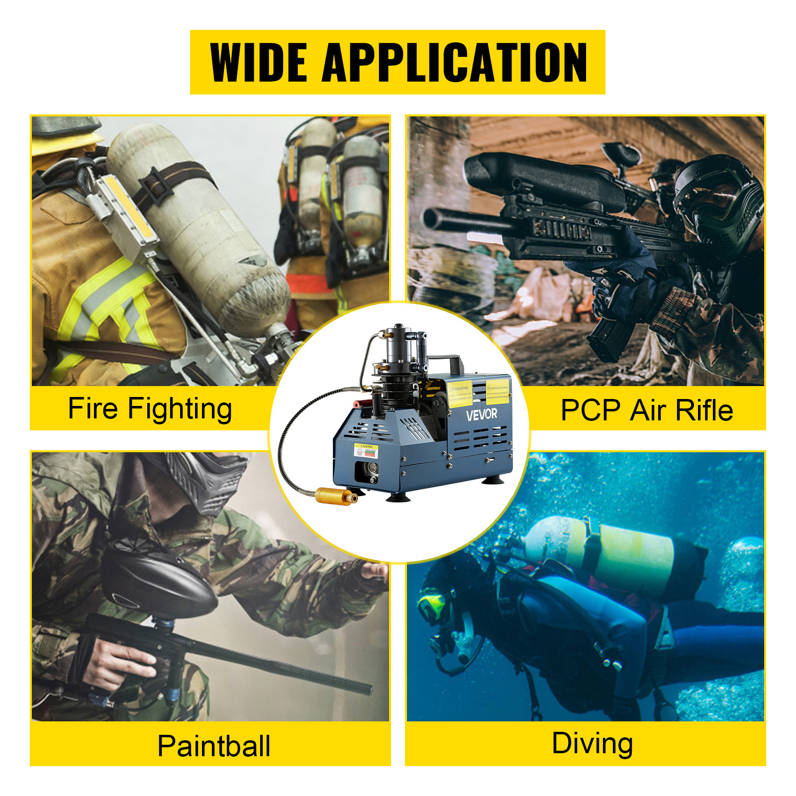 High Pressure Compressor M100 7w