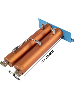 PCP Compressor Oil Water Separator High Pressure Air Pump Filter 30Mpa 4500PSI 