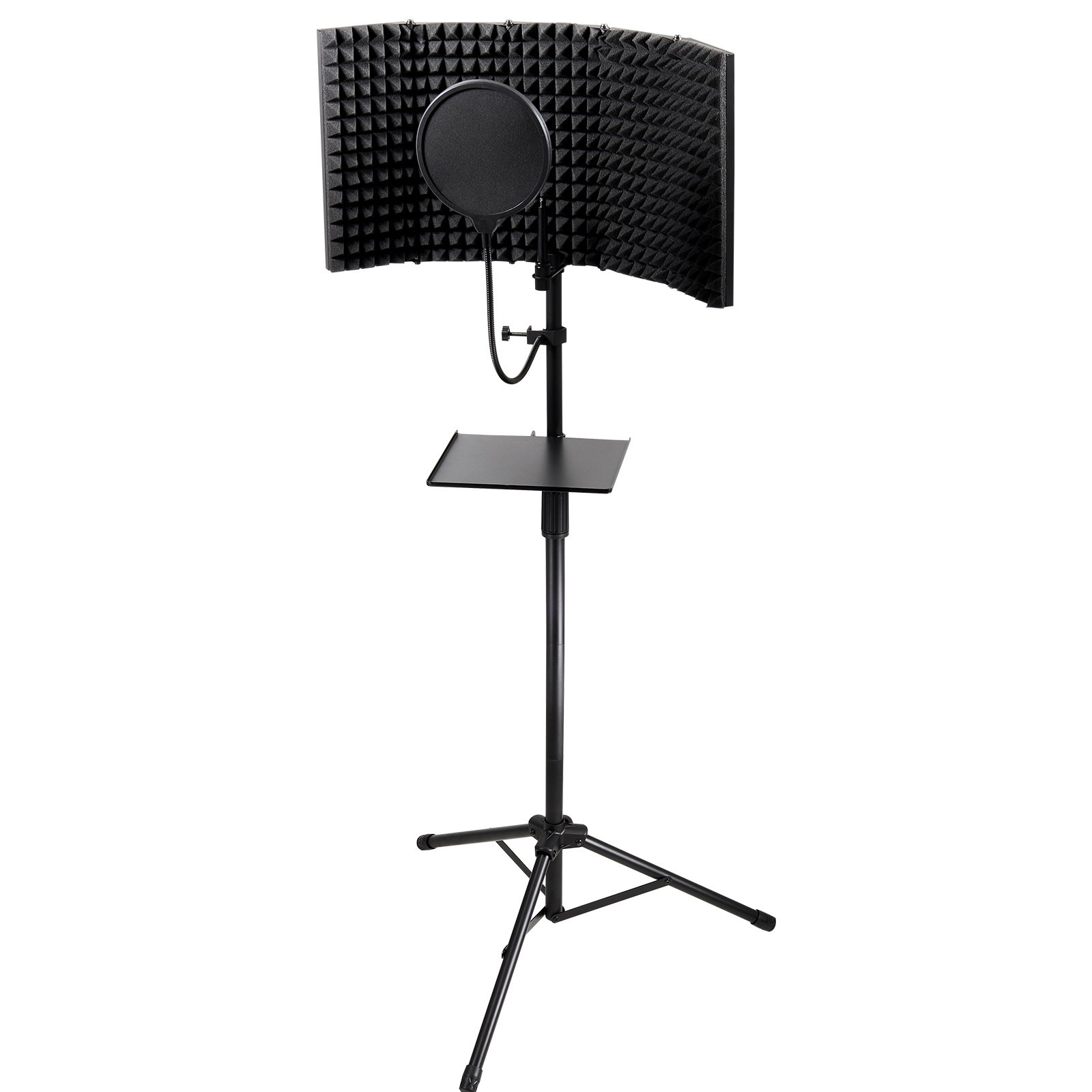 VEVOR Microphone Isolation Ball High-Density Foam with Dual-Layered Pop Filter - Picture 37 of 86