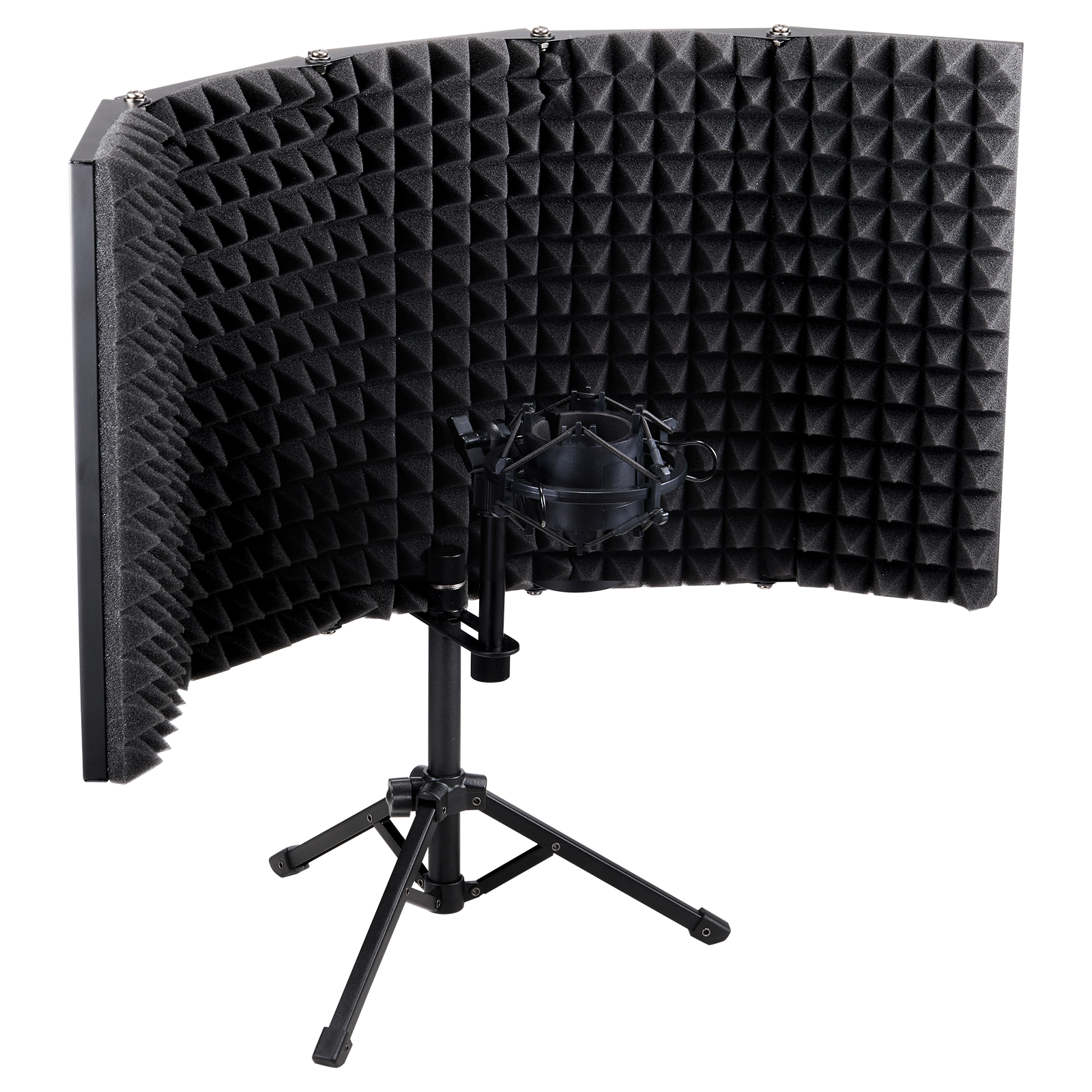VEVOR Microphone Isolation Ball High-Density Foam with Dual-Layered Pop Filter - Picture 24 of 86