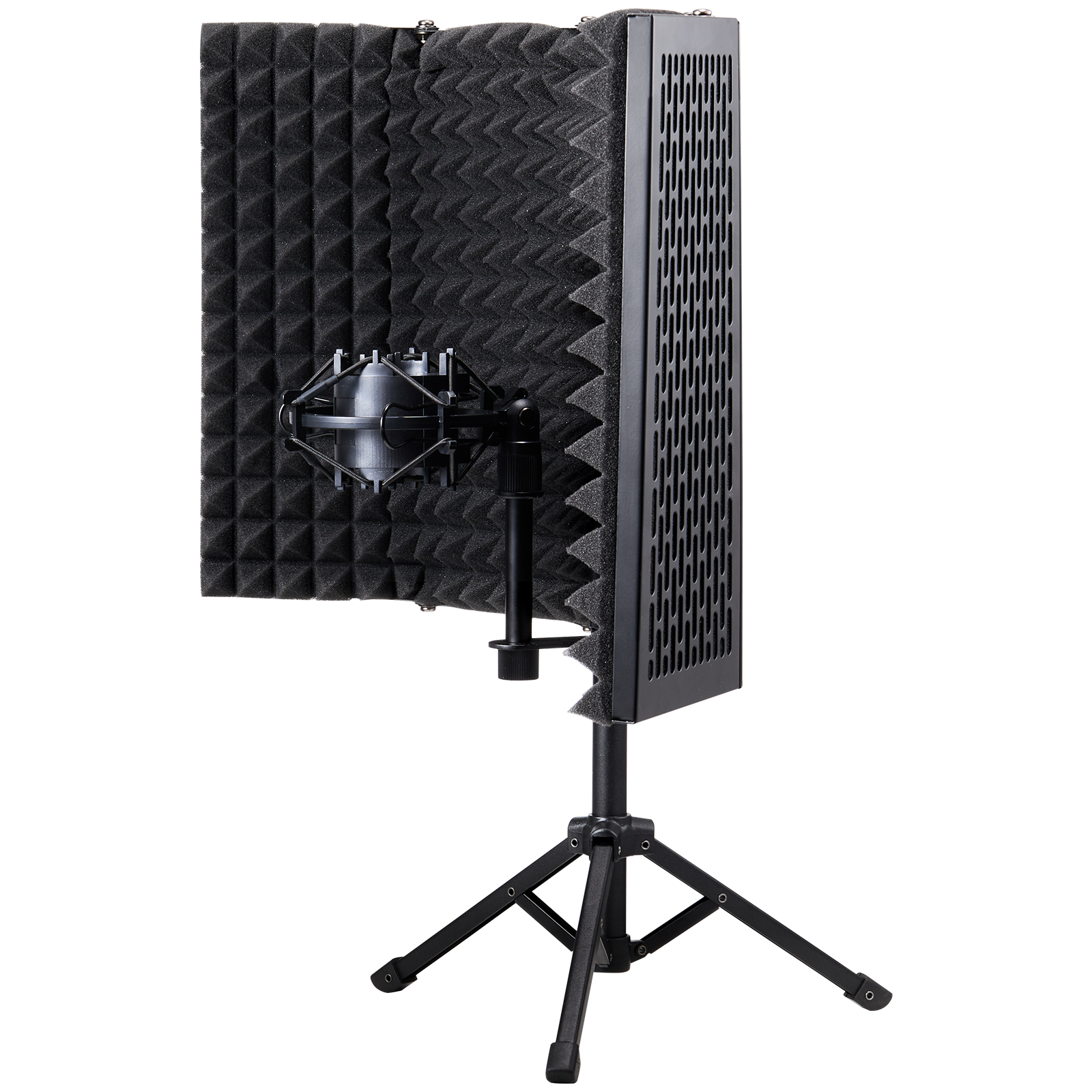 VEVOR Microphone Isolation Ball High-Density Foam with Dual-Layered Pop Filter - Picture 26 of 86