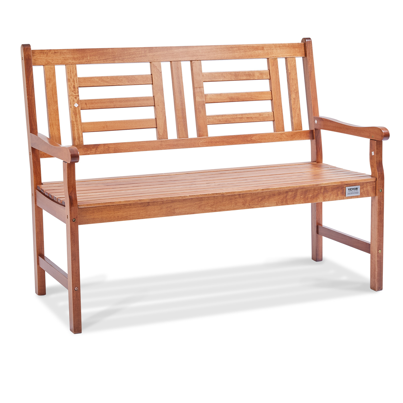 VEVOR Outdoor Bench 48/50/63/46/38.8in Garden Bench Park Patio Yard Porch Bench