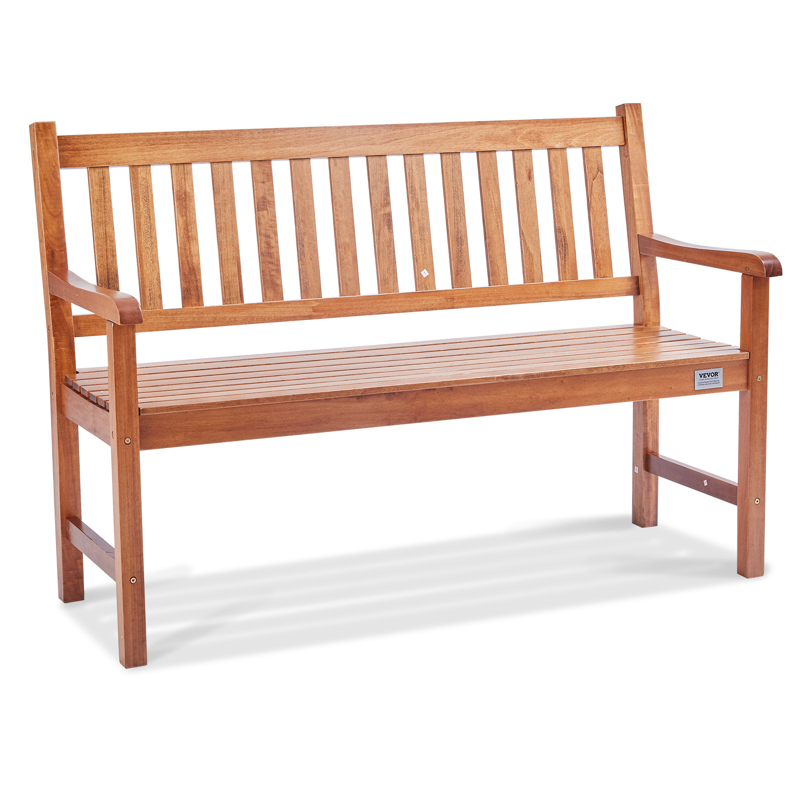 VEVOR Outdoor Bench 48/50/63/46/38.8in Garden Bench Park Patio Yard Porch Bench