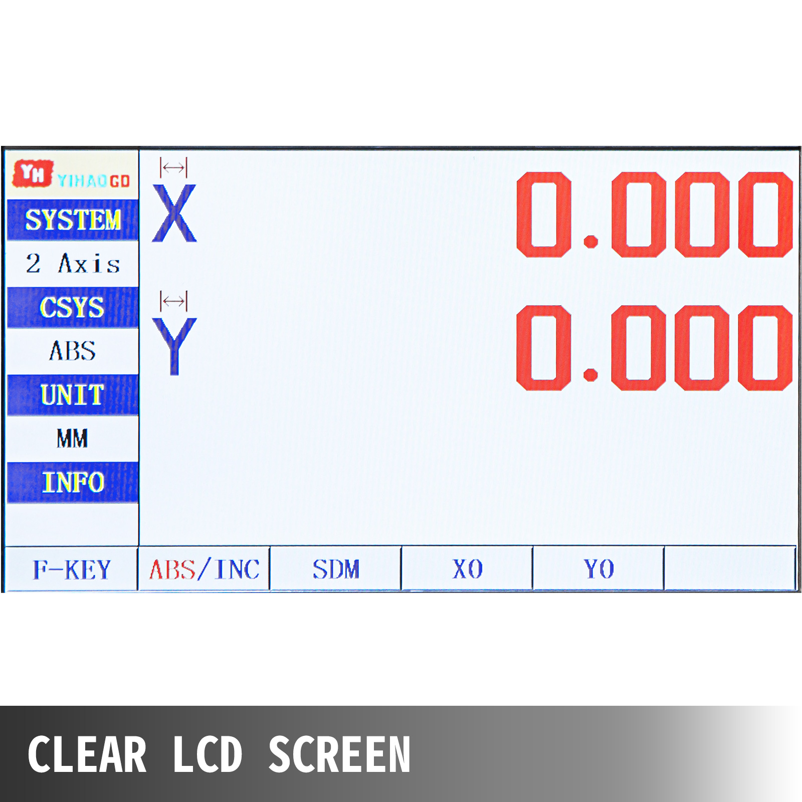 2axis Digital Readout Mill, Linear Encoder,lcd Screen,dro For Milling Machine VEVOR EU