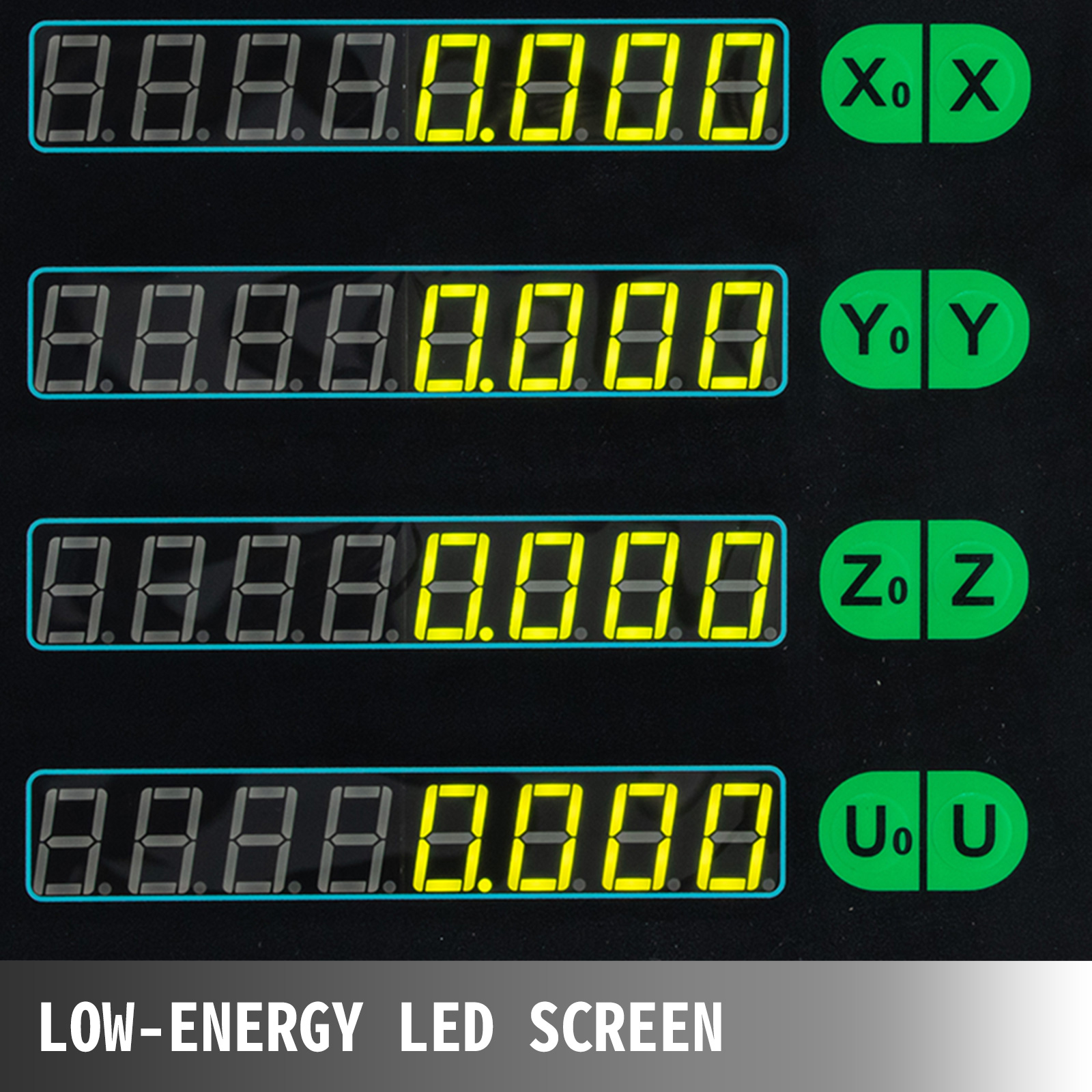 Vevor 4achsendigitalanzeigefräsmaschine Linearencoder Dro Für Fräsmaschine VEVOR DE