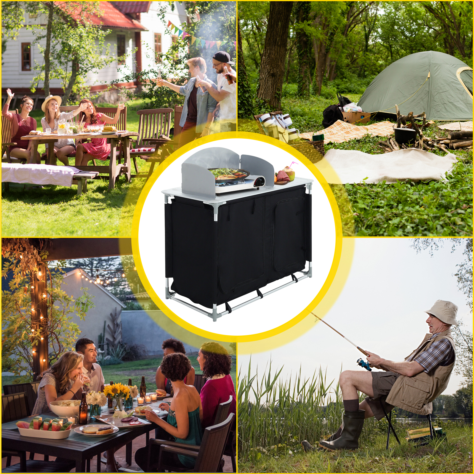 7 ideas de Mesa camping  mesa de camping, mesa picnic madera, mesas de  madera