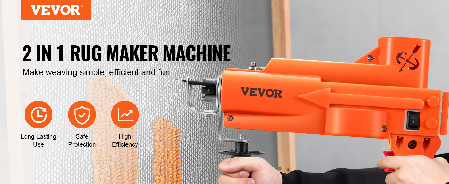 VEVOR Fabric Cutter, 250W Electric Rotary Fabric Cutting Machine, 1.1 Cutting Thickness, Octagonal Knife, with Replacement Blade and Sharpening