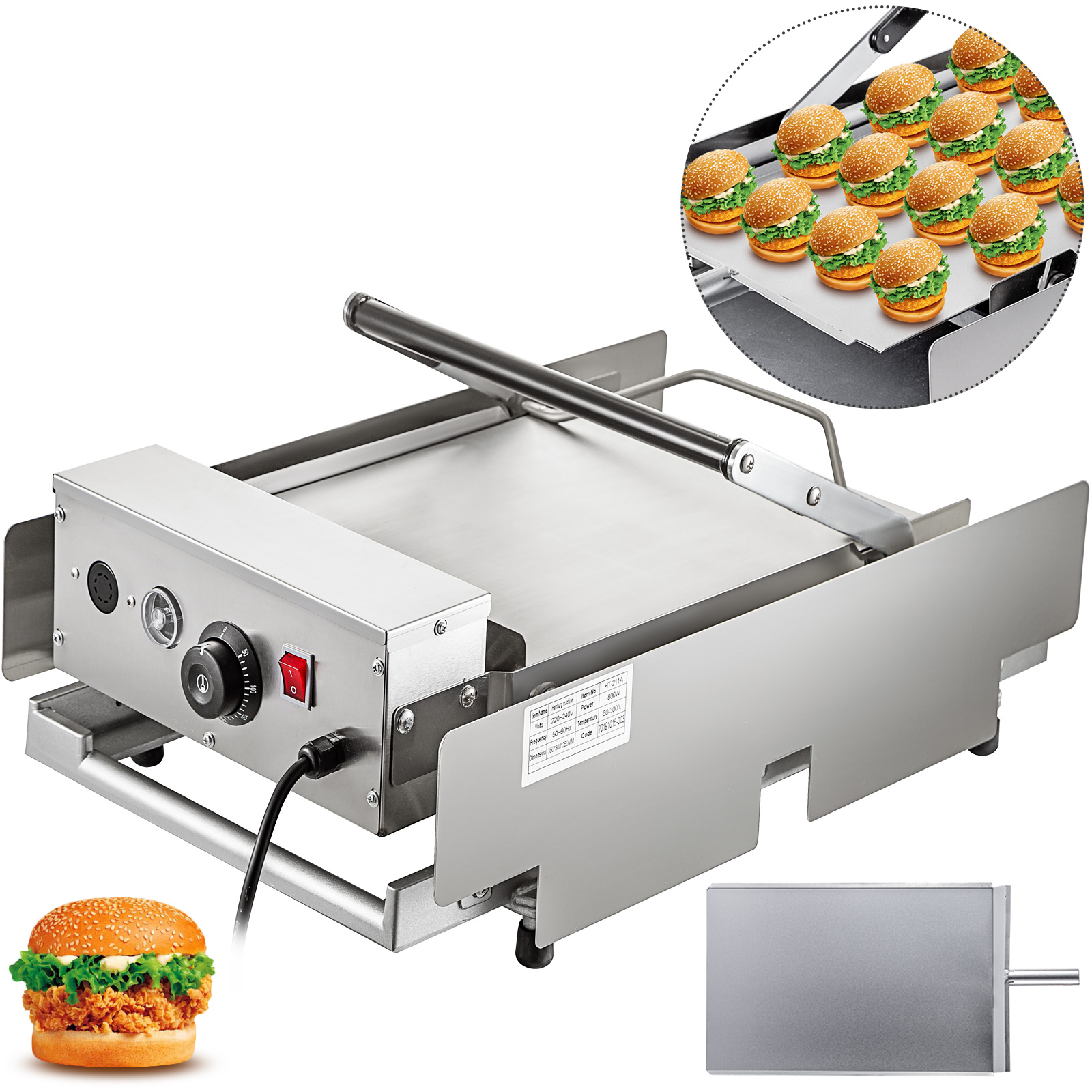 Commercial hamburger maker commercial electric hamburger machine