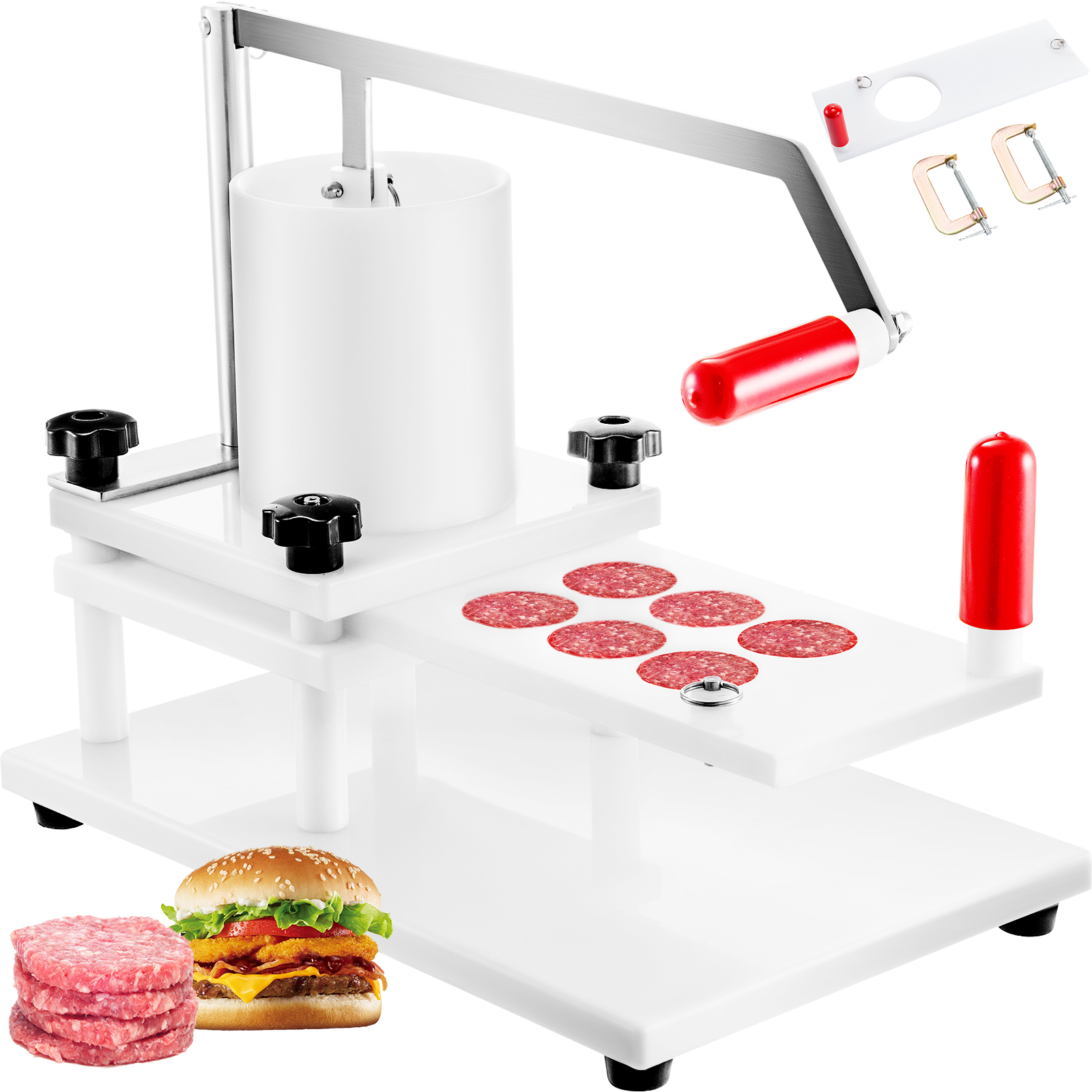 BuoQua Machine à Burger Professionnel Diamètre de 100mm,Machine à