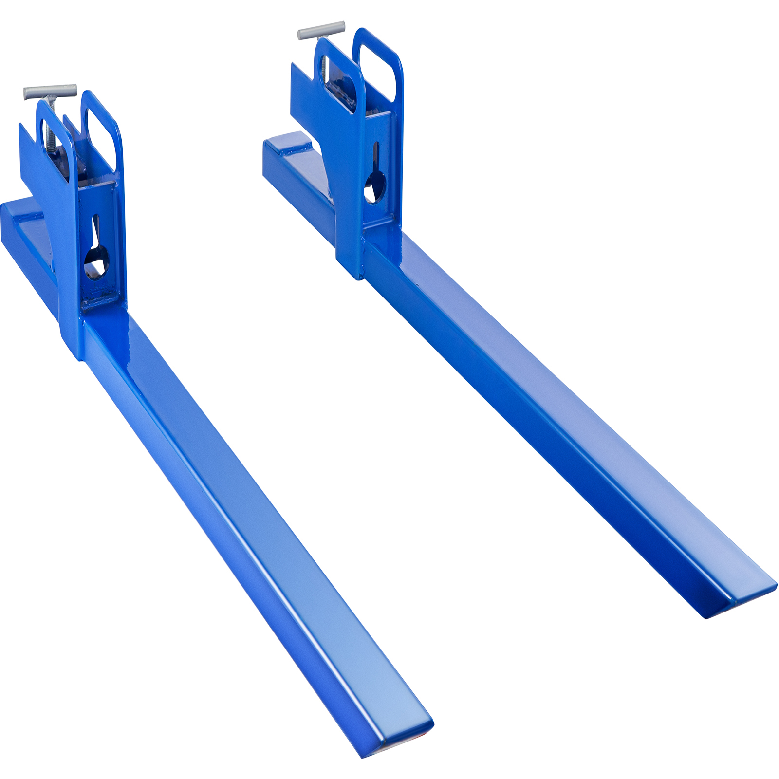 VEVOR Clamp On Pallet Forks 50inch Length, Tractor Bucket Forks 990lbs