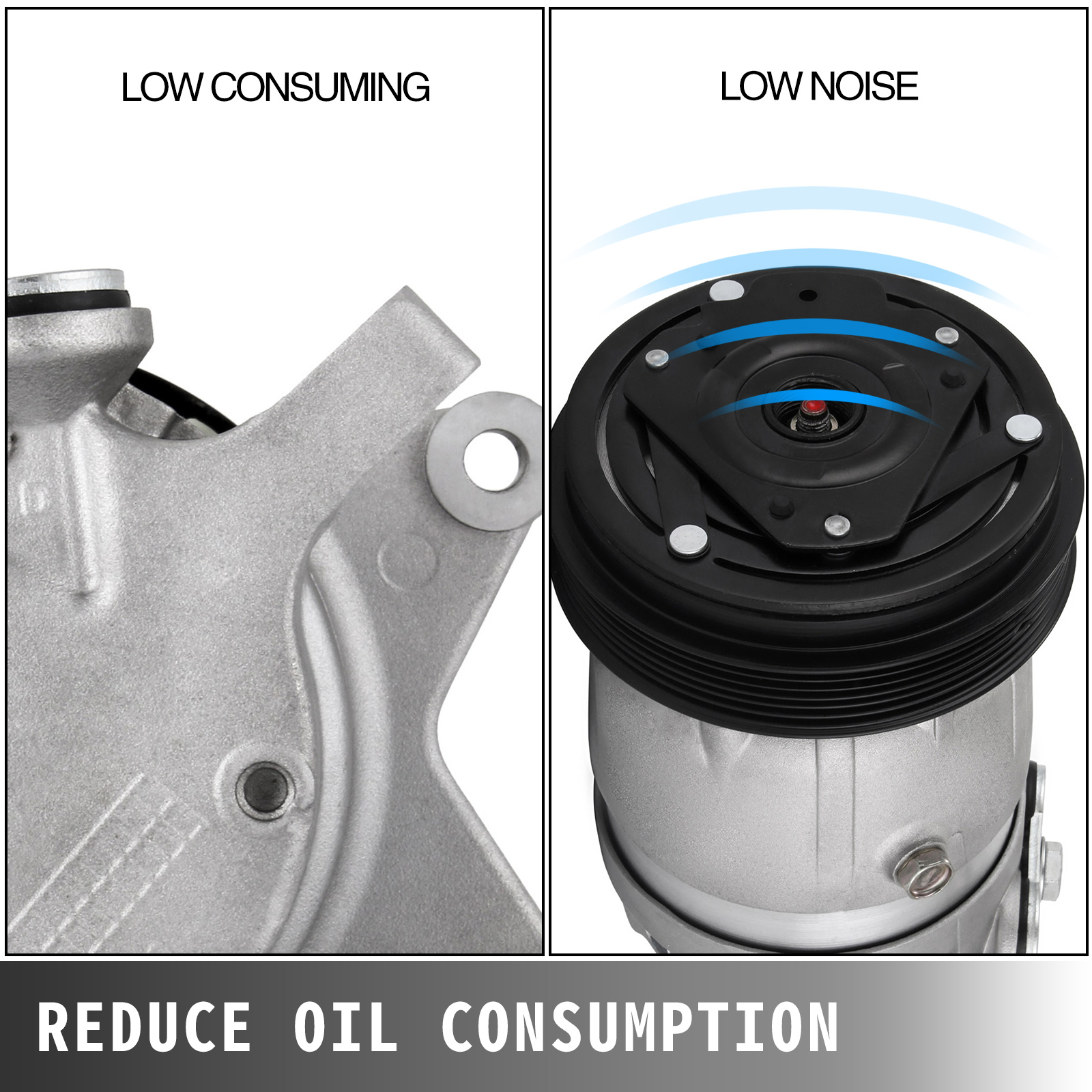 VEVOR Air Conditioning Compressor Holden Commodore Ecotec V6 engine A/C ...