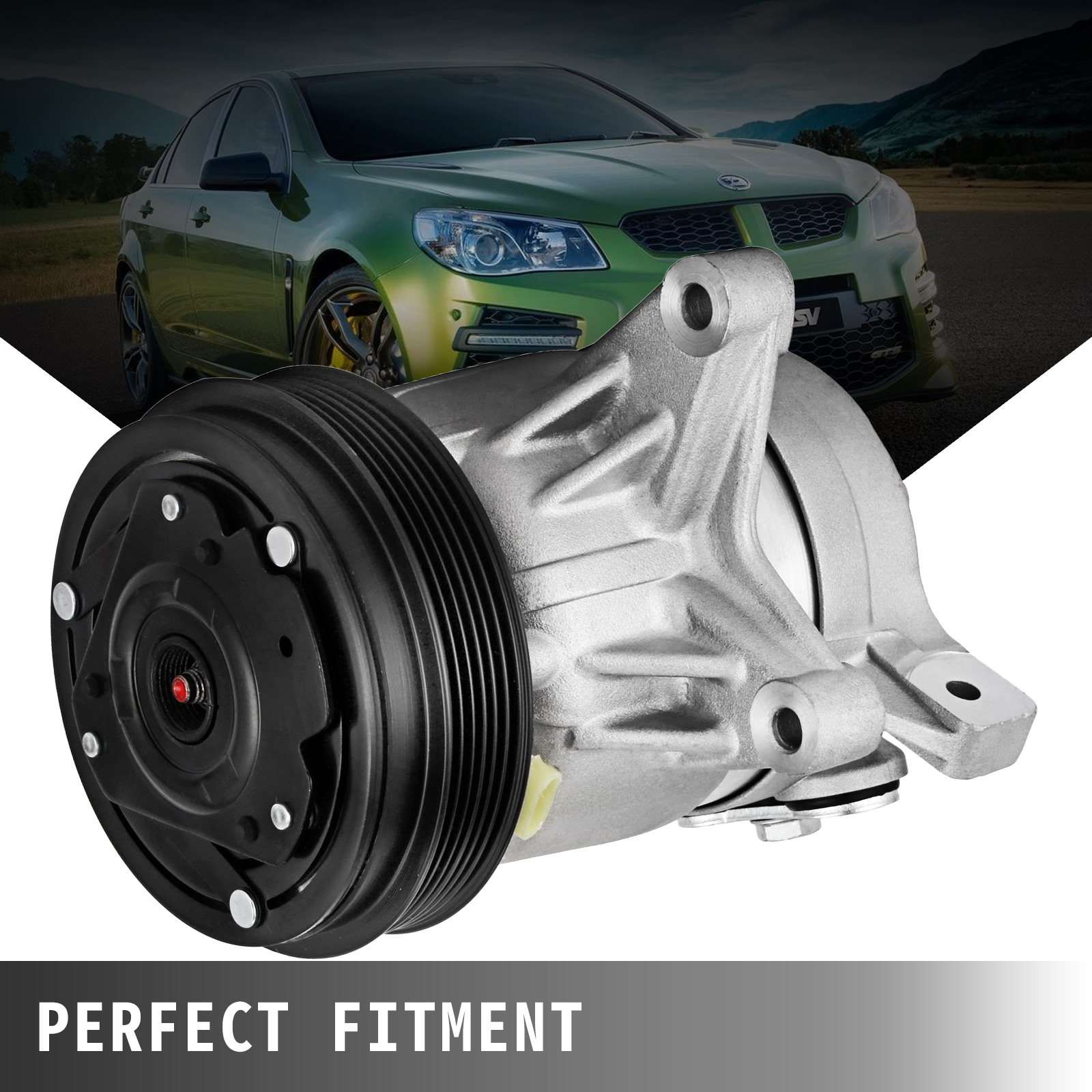 VEVOR Air Conditioning Compressor Holden Commodore Ecotec V6 engine A/C ...