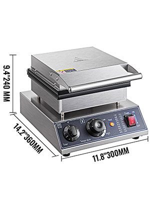 Factory Price 110v/220v Commercial 50 Hole Dutch Poffertjes Grill