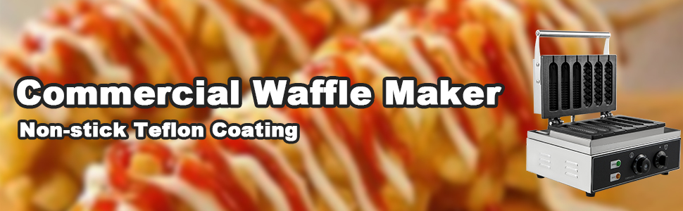 Electronic Commercial Electric Lolly Waffle Stick Baker Machine Waffle Maker