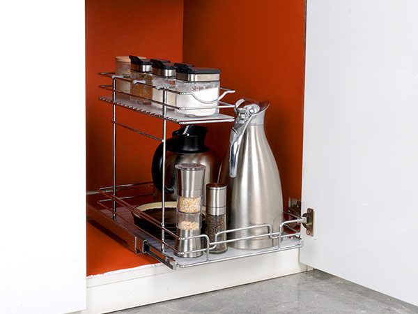  Almacenamiento de cocina delgado con cinco cajones deslizables  para despensas, huecos, baños : Hogar y Cocina