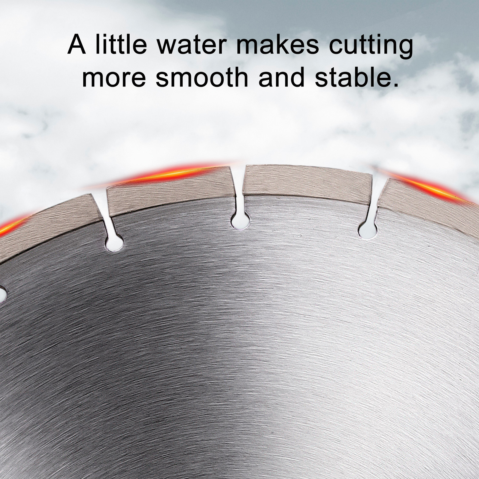 VEVOR Diamond Blade 20\'\' Stone Saw Blade 1 PCS Angle Grinder Diamond