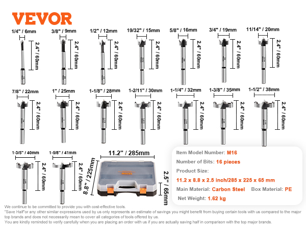 Paulimor Set 11 Pezzi Di Punte Per Tornio In Metalluro P30 16x16 Mm – Utensili Per Tornitura Diritti E Sinistri