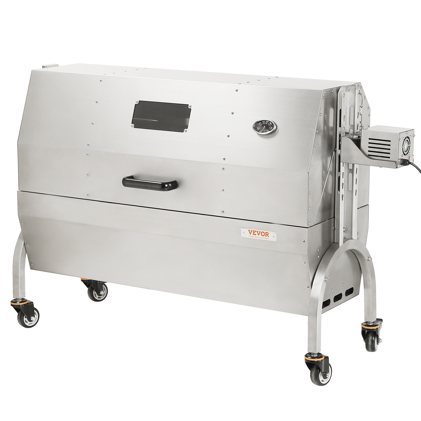 VEVOR Roaster Spit Rotisserie BBQ Grill Pig Lamb Chicken Roaster Stainless Steel