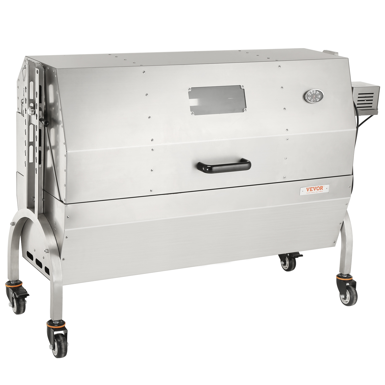 VEVOR Roaster Spit Rotisserie BBQ Grill Pig Lamb Chicken Roaster Stainless Steel