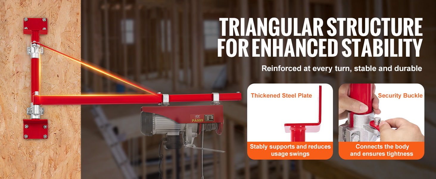 reinforced triangular support