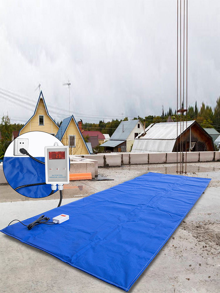 VEVOR Ground Thawing Blanket, Electric Concrete Curing Blanket with 5